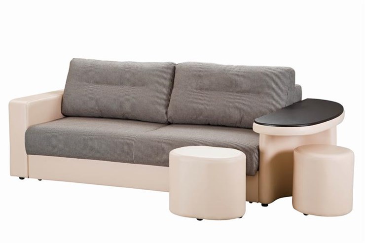 Прямой диван Сантана 4 БД со столом (НПБ) в Перми - изображение 5